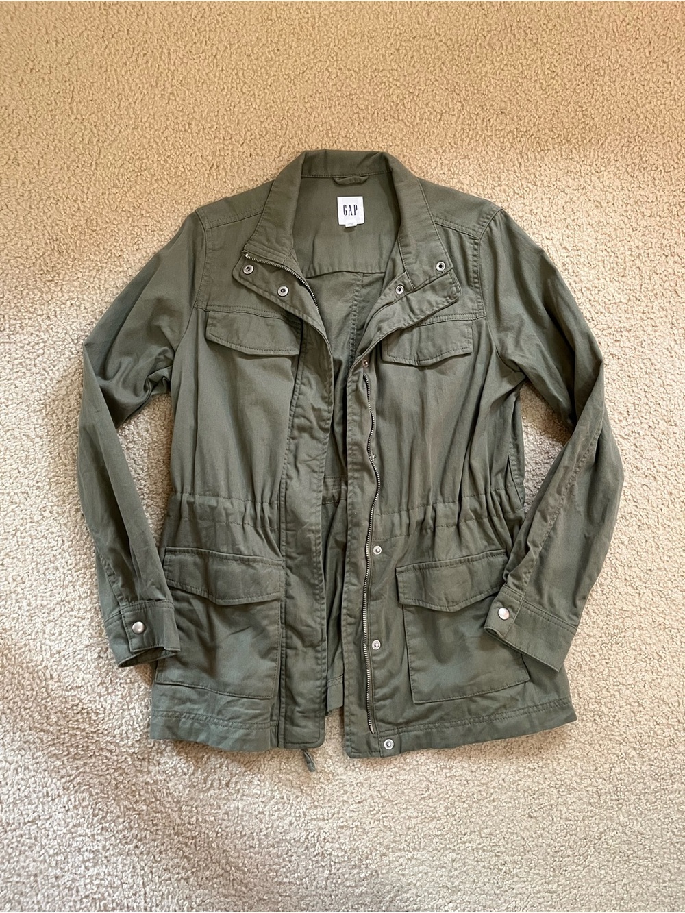 NWOT GAP Women's Olive Green Military Utility Jacket - Women’s Medium
